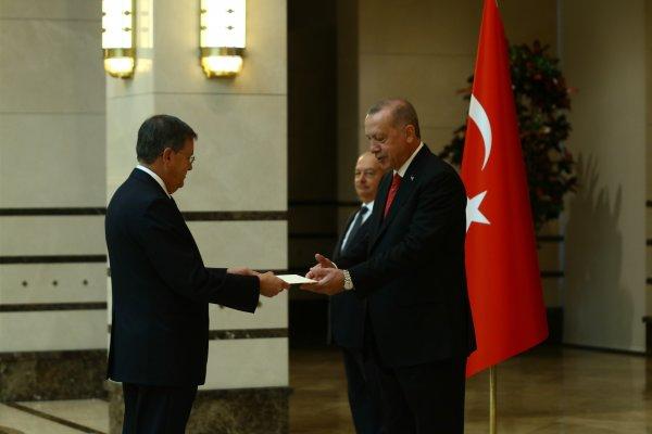 ABD Büyükelçisi resmen göreve başladı