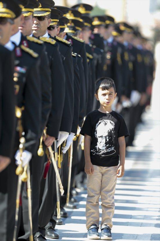 Anıtkabir'de 30 Ağustos Zafer Bayramı Töreni