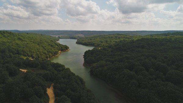 İstanbul'daki Göktürk Göleti'ni görenler hayran kalıyor