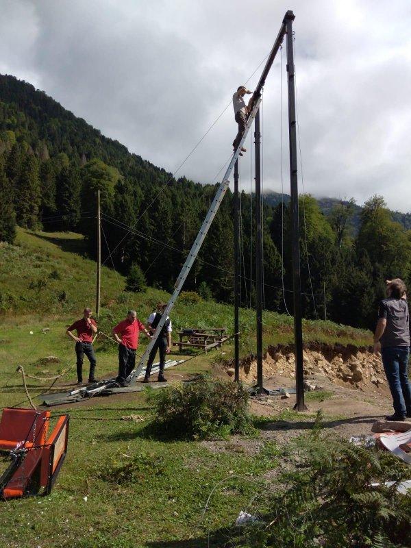 Ayder Yaylası'ndaki salıncaklar sökülüyor