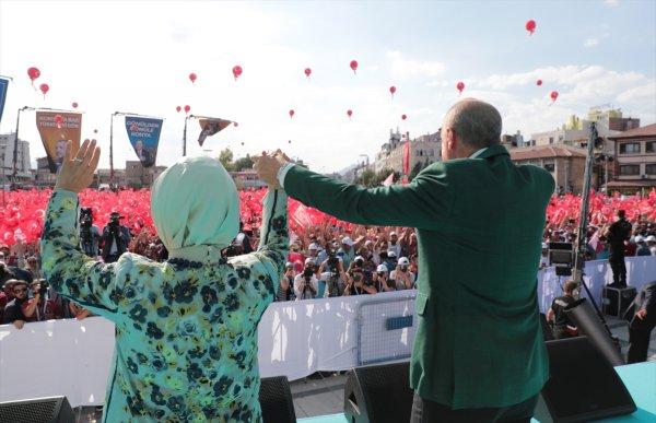 Cumhurbaşkanı Erdoğan, Konya'da