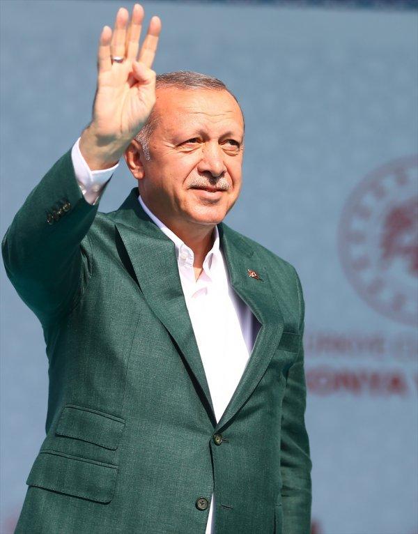 Cumhurbaşkanı Erdoğan, Konya'da