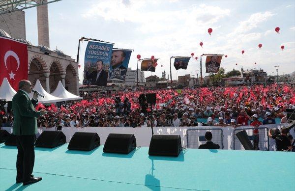 Cumhurbaşkanı Erdoğan, Konya'da