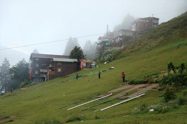 Ayder Yaylası'nda salıncak sorunu ortadan kalktı
