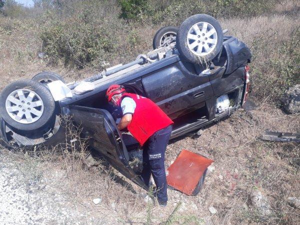 Balıkesir'de kaza: 3 yaralı