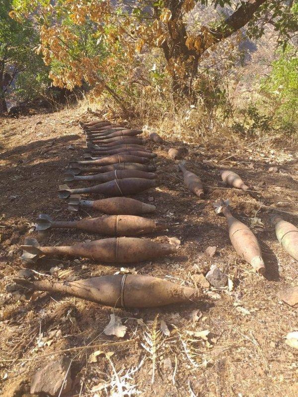 Pençe Harekatı'nda EYP ve mayın imha edildi