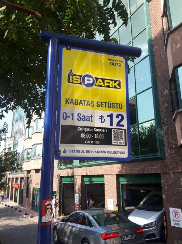 İSPARK ücretlerine zam geldi