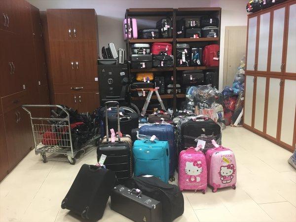 Antalya Havalimanı'nda unutulan eşya sayısı: 4 bin 525