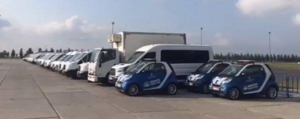 İBB araçları Yenikapı'da