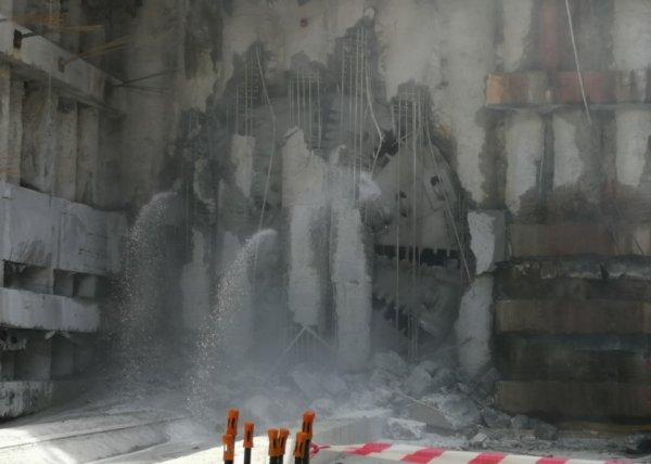 Yeni havalimanı metro istasyonunda ışık göründü