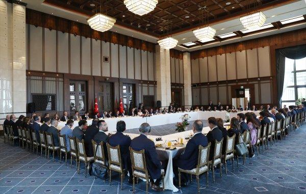Cumhurbaşkanı Erdoğan, ABD heyetini kabul etti