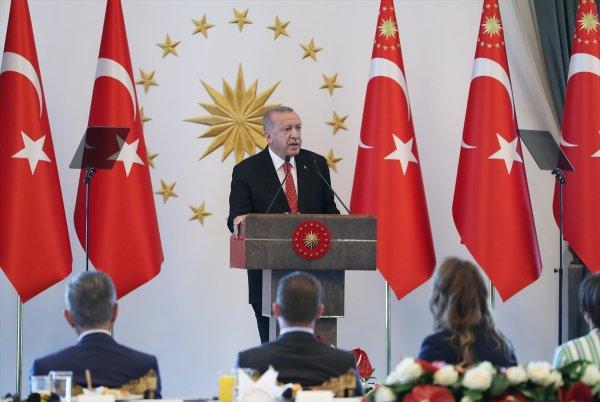Cumhurbaşkanı Erdoğan, ABD heyetini kabul etti