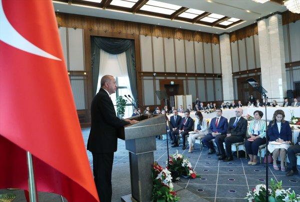 Cumhurbaşkanı Erdoğan, ABD heyetini kabul etti