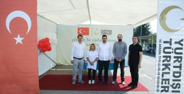 YTB, gurbetçileri yalnız bırakmadı