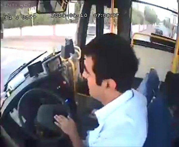 Halk otobüsü sürücüsü, hamile kadını hastaneye yetiştirdi