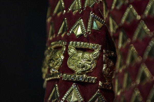 2500 yıllık 'Altın Elbiseli Adam' Türkiye'de sergileniyor