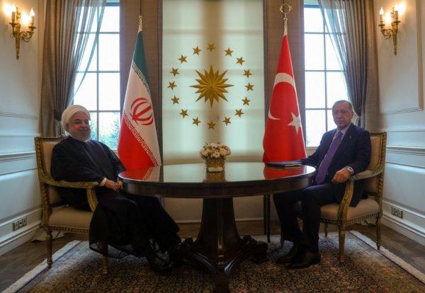 Erdoğan - Ruhani görüşmesi sona erdi