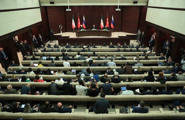 Üçlü Suriye Zirvesi sona erdi