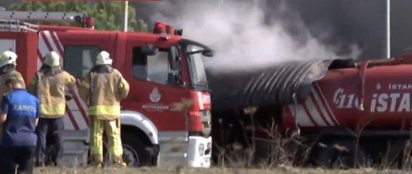 Tuzla'da yanan fabrikada patlama meydana geldi