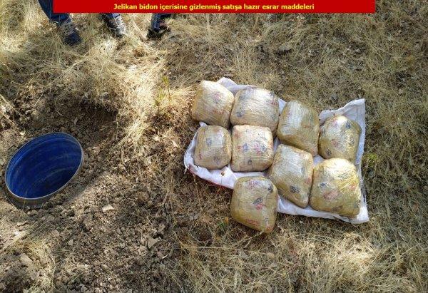 1 ton esrar, 6 milyon 718 bin kenevir ele geçirildi