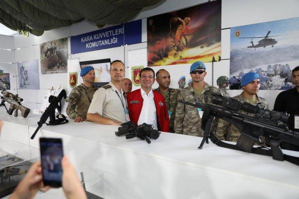 Ekrem İmamoğlu, TEKNOFEST'e katıldı