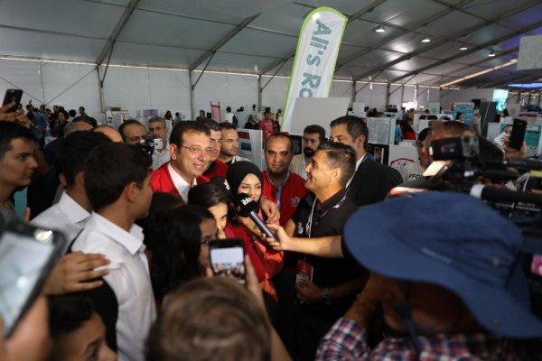 Ekrem İmamoğlu, TEKNOFEST'e katıldı
