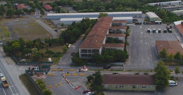 Hasdal Kışlası'nda hasarlar oluştu