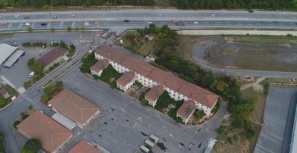 Hasdal Kışlası'nda hasarlar oluştu