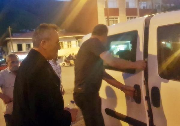 Sinop'ta babasını darbeden zanlı tutuklandı