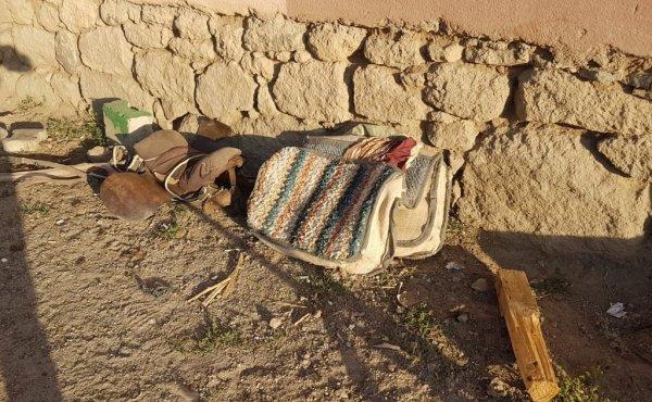 Baltalı katil atıyla kaçarken yakayı ele verdi