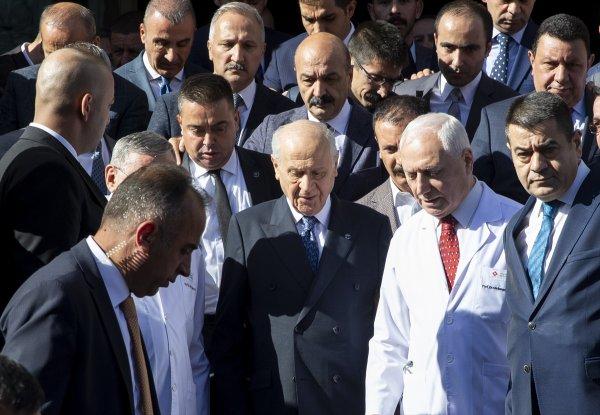 Bahçeli taburcu oldu