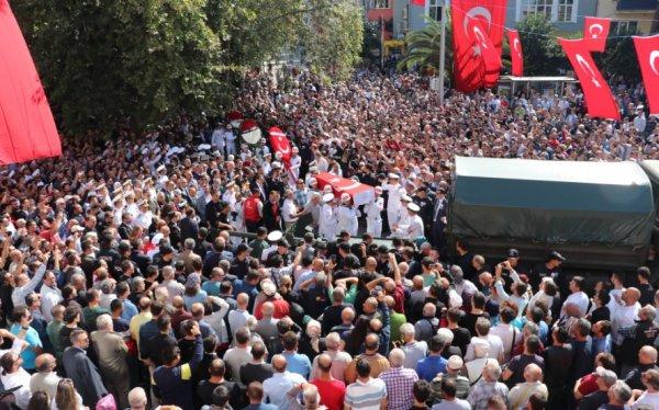 Kocaeli, şehidine veda etti