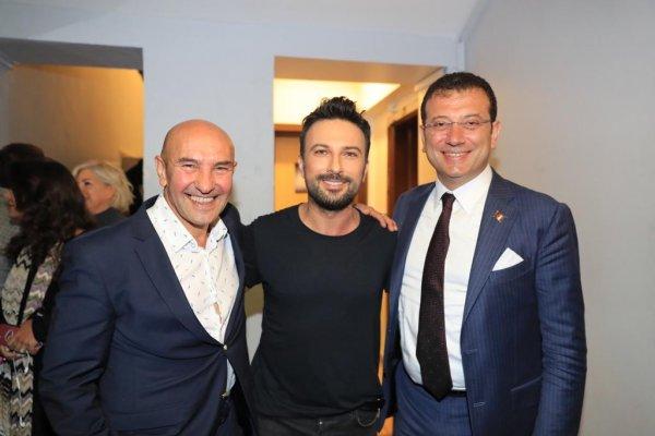 İmamoğlu ve Soyer Tarkan konserine gitti
