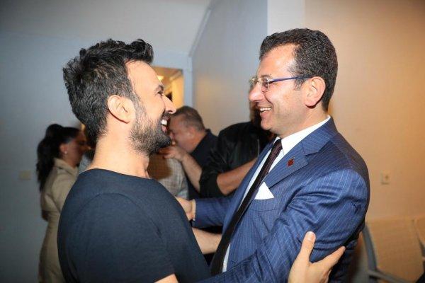 İmamoğlu ve Soyer Tarkan konserine gitti