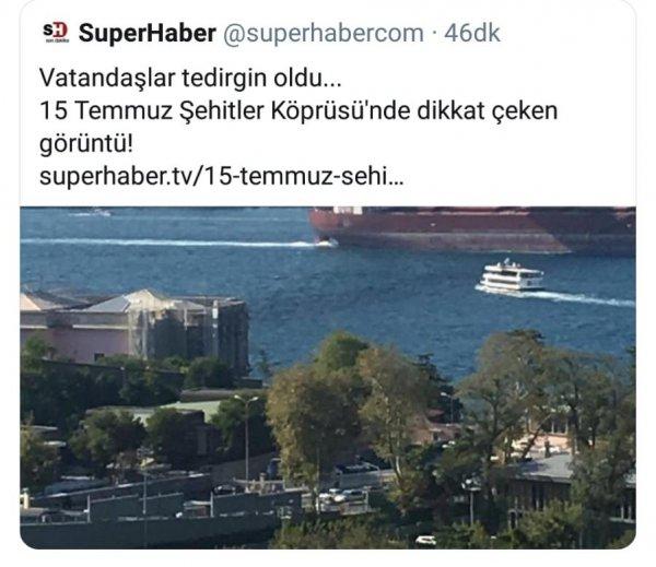 Deprem sonrası köprüde hasar var yalanı