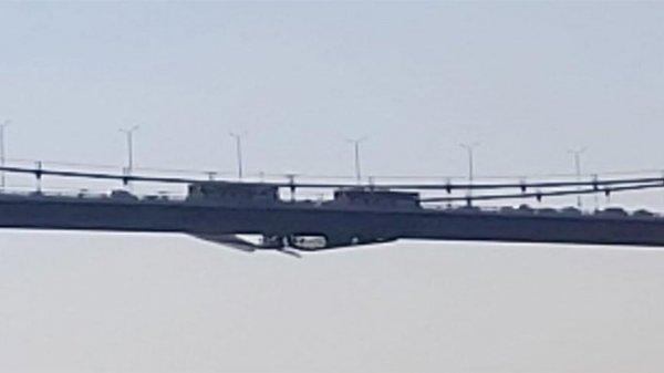 Deprem sonrası köprüde hasar var yalanı