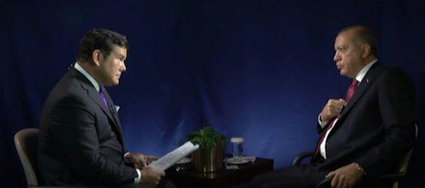 Cumhurbaşkanı Erdoğan'dan FOX News sunucusuna ayar