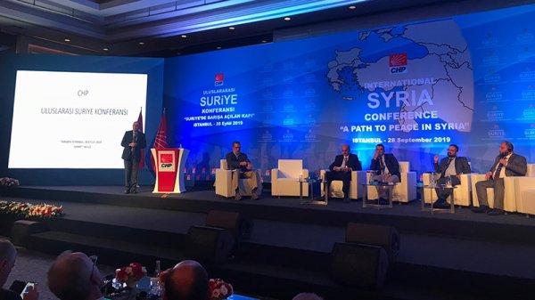 CHP, Suriye konferansının özetini paylaştı