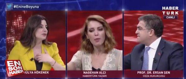 Canlı yayında Nagehan Alçı ile Ersan Şen tartıştı