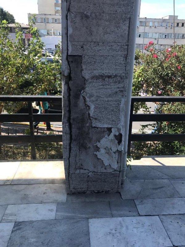 Çapa Diş Hekimliği binası tahliye ediliyor