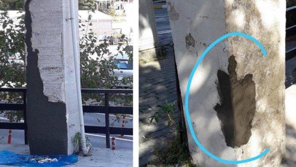 Çapa Diş Hekimliği binası tahliye ediliyor