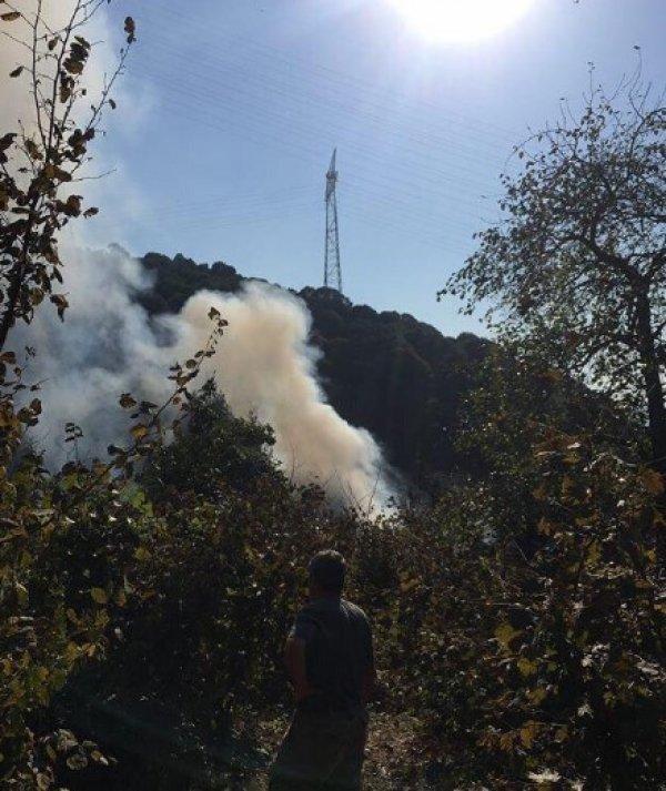 Beykoz'da 3 ayrı yerde çıkan yangın söndürüldü