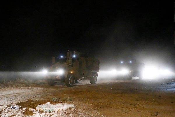 Kara harekatından ilk fotoğraflar