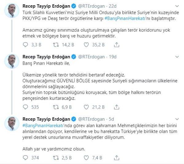 Cumhurbaşkanı Erdoğan: Harekat başladı
