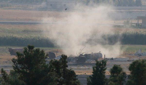 Türk jetleri Resulayn'ı vuruyor