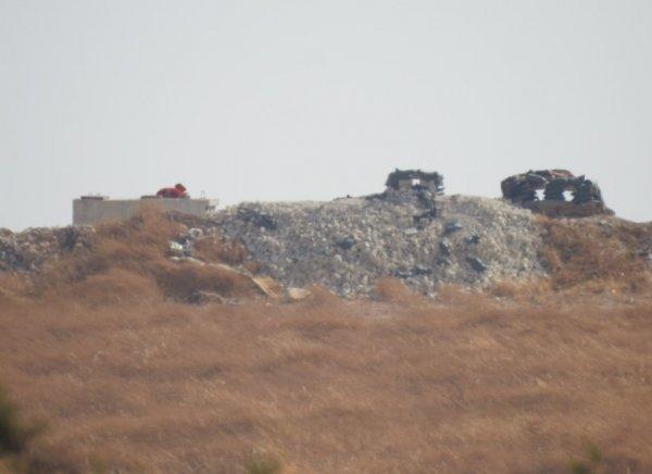 Teröristler Münbiç'in sınırından çekildi