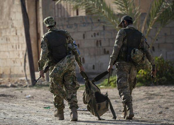 Suriye Milli Ordusu tünellere girdi