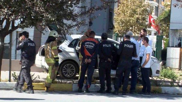 Boşanma sürecinde olan adam kendini yakmak istedi