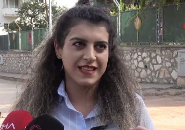 Barış Pınarı Harekatı'na katılmak isteyen genç kadın