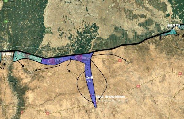 Suriye Milli Ordusu askerleri stratejik kara yoluna ulaştı